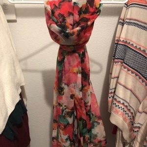 Floral scarf